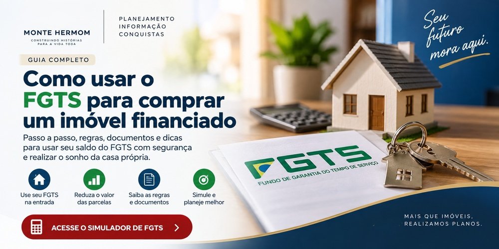 Como usar o FGTS para comprar um imóvel financiado