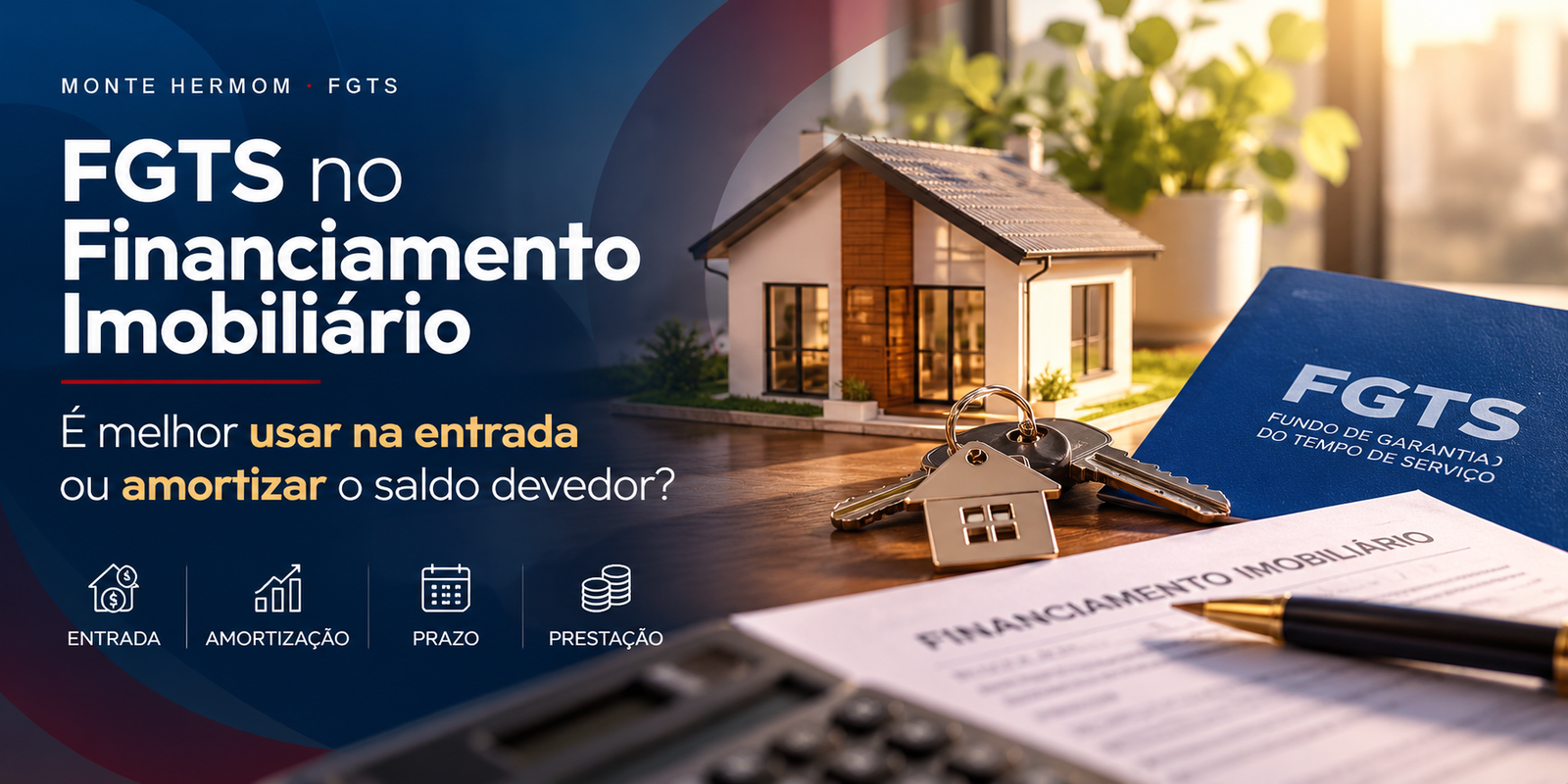 FGTS no financiamento imobiliário: usar na entrada ou amortizar o saldo devedor?