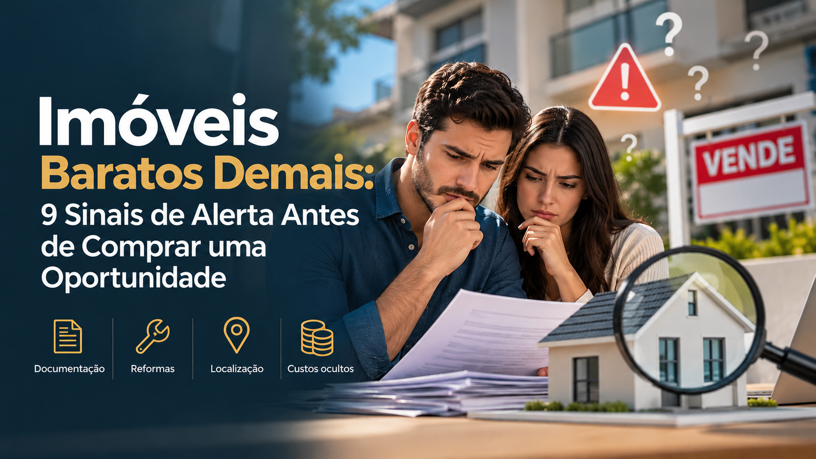 Imóveis baratos demais: nove sinais de alerta antes de comprar um imóvel