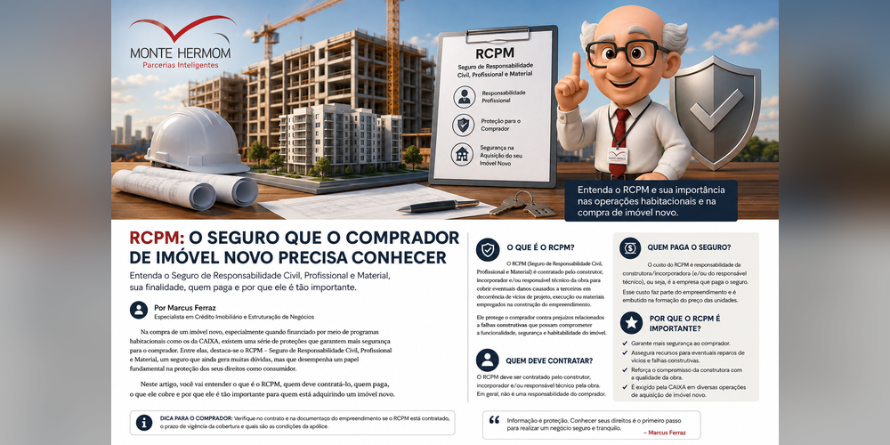 RCPM: seguro de responsabilidade civil profissional e material