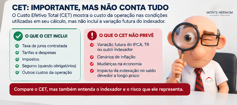 Risco da inflação em financiamento imobiliário indexado